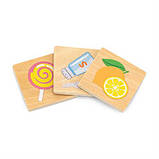 Розвиваючий набір пазл Вчимо почуття (24 деталі) від Viga Toys, фото 4