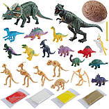 Адвент календар Динозаври скелети (24 фігурки) від JOYIN, фото 2