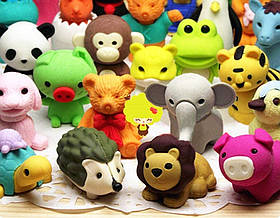 Набір гумок пазлів для стирання написів Тварини (30 шт)