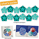 Розвиваючий магнітний набір конструктор Пентагони (12 шт) від Speks, фото 5