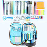 Великий тканевий пенал на блискавці від Homecube, фото 2