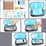 Великий тканевий пенал на блискавці від Homecube, фото 6