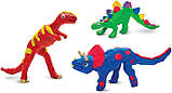 Набір для творчості Динозаври з глини (3 шт) від Creativity for Kids, фото 2