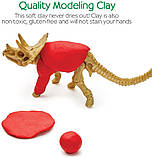 Набір для творчості Динозаври з глини (3 шт) від Creativity for Kids, фото 8