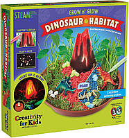 Набор для творчества Мини сад с динозаврами и вулканом от Creativity for Kids