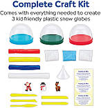 Набір для творчості Новорічні снігові кулі (3 шт) від Creativity for Kids, фото 4