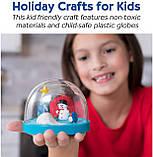 Набір для творчості Новорічні снігові кулі (3 шт) від Creativity for Kids, фото 3