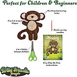 Творчий набір для шиття Тварини і птиці Джунглів, фото 8