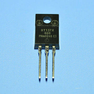 Симістор BT137X-600 TO-220 Philips