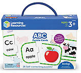 Розвиваючий набір пазл Алфавіт ABC (26 карт) від Learning Resources, фото 6