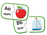 Розвиваючий набір пазл Алфавіт ABC (26 карт) від Learning Resources, фото 3