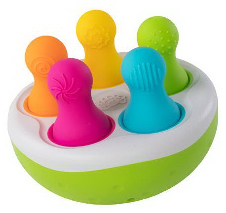 Сенсорна іграшка сортер балансир Неваляшки від Fat Brain Toys, фото 1