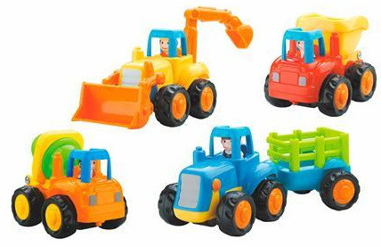 Розвиваючий набір Фермерська техніка (4 шт) від Hola Toys