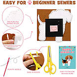 Творчий набір для шиття Собачки (12 шт), фото 7