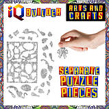 Розвиваючий конструктор 3D пазл розмальовка від IQ BUILDER, фото 2