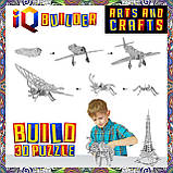 Розвиваючий конструктор 3D пазл розмальовка від IQ BUILDER, фото 3