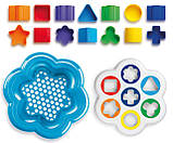 Розвиваючий конструктор Sorter Daisy Box (16 деталей) від Quercetti, фото 3