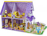 Розвиваючий 3D пазл Фіолетовий будиночок від Melissa & Doug, фото 2