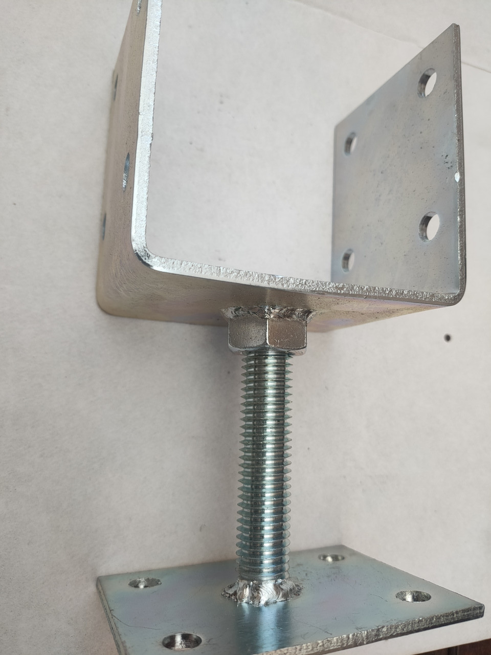 Кронштейн консоль опора деревяного бруса 100х100х100 товщина 4 мм ...