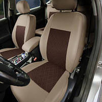 Чехлы на сиденья из экокожи Hyundai Santa Fe Classic SM 2007-2013 EMC-Elegant