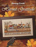 Harvest Gratitude Схема для вышивки крестом Stoney Creek LFT384