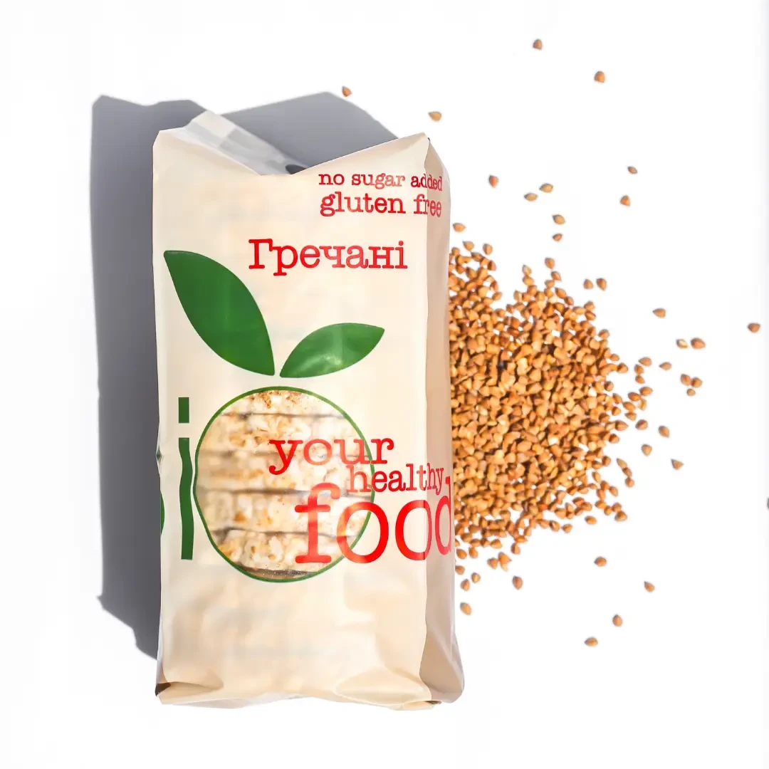 Хлібці гречані Bi food, 100 гр