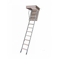 Чердачная лестница Bukwood Eco Metal 80x70 h265см