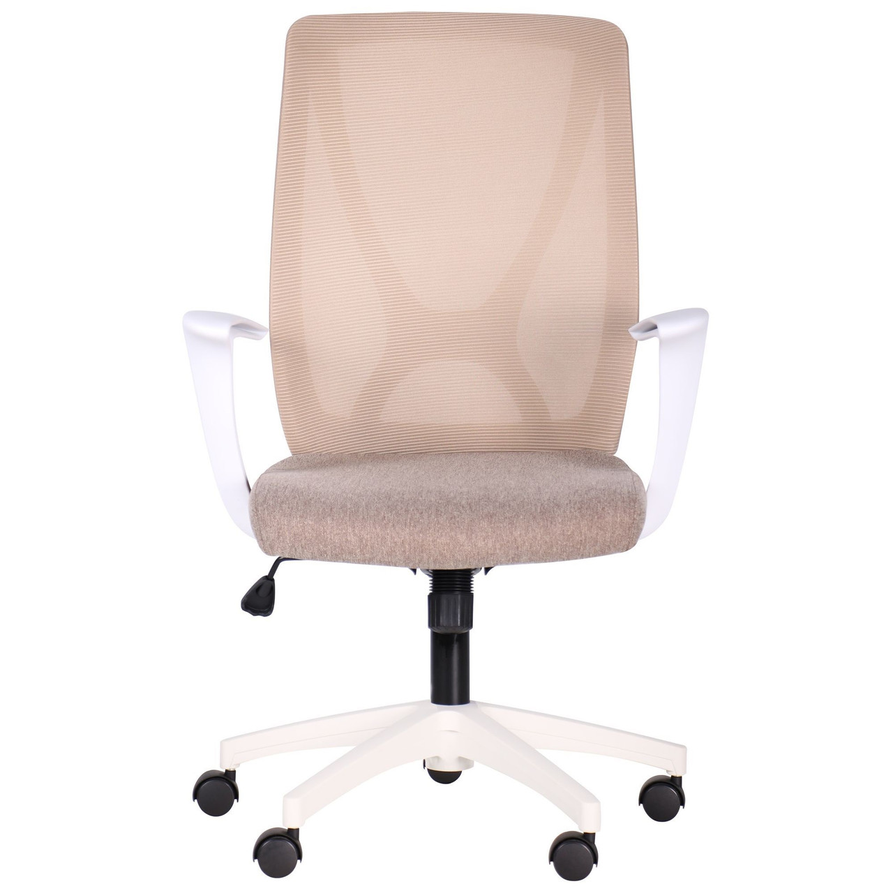 Компьютерное кресло для сотрудников офиса Nickel White сиденье Сидней-09/спинка Сетка SL-02 беж AMF - фото 10 - id-p1651890073