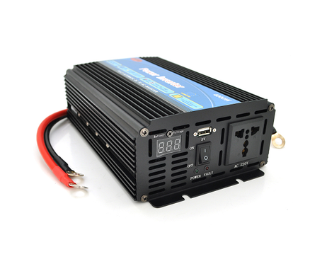 Автономний інвертор Voltronic Wm-4000/2400Вт 12/220В з апроксимованою синусоїдою, USB, розетка, фото 1
