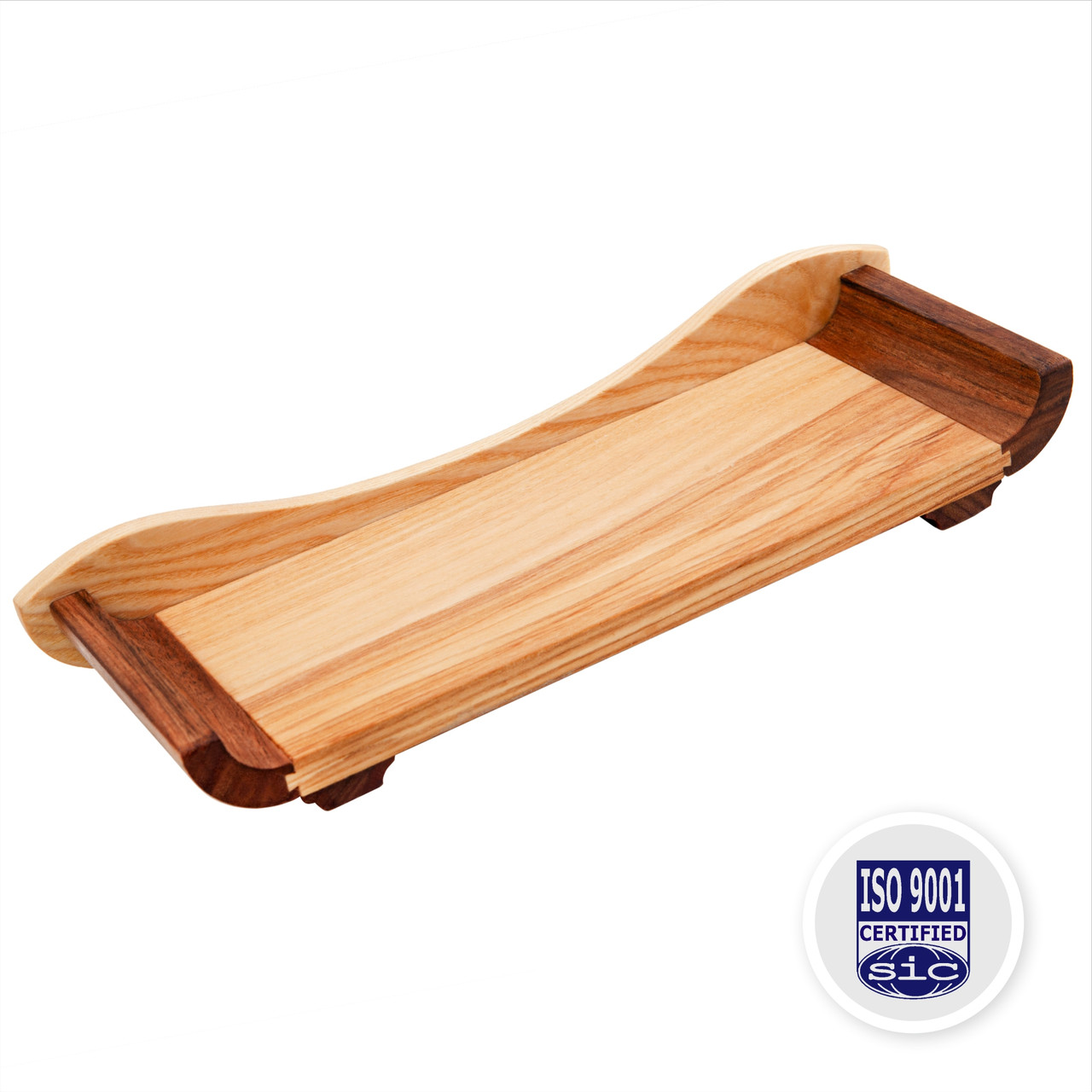 Сервірувальна дошка з бортиком PORSHEN для подачі будь-яких страв: закусок, нарізок, стейків, шашлика 29,5 х 11 см (DP 003), фото 1