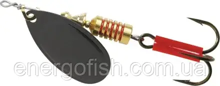 Блешня Mepps Aglia No2 Black 4,5 г, фото 1