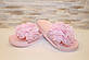 Шлепанці жіночі рожеві силіконові Б1391, фото 2