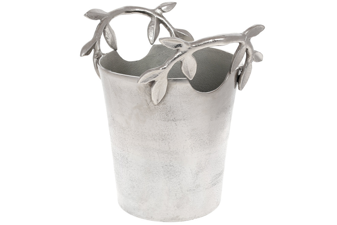 Алюмінієва ємність для охолодження 28см, колір - срібний, фото 1