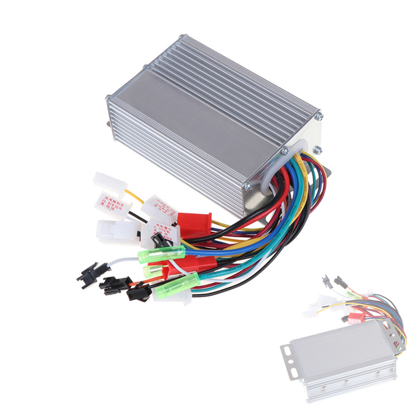 Контролер для електровелосипеда, електросамоката 36/48В 17А 350Вт | 3-фазний, Dual Mode, фото 1