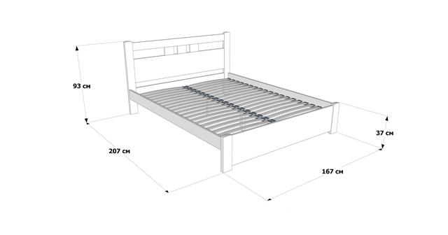 Размеры кровати Геракл