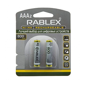 Акумулятори AAA (HR03) Rablex 800mAh (2шт.)