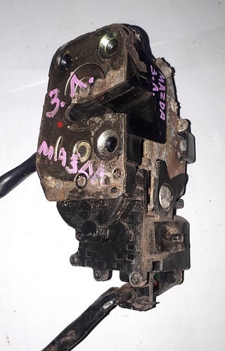 Замок двери механизм левый правый задний передний Мазда Mazda 626 1994г ...