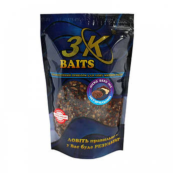 Прикормка 3k Baits Зерновий мікс Micro Seed Mix Натуральний 500г 3к02801