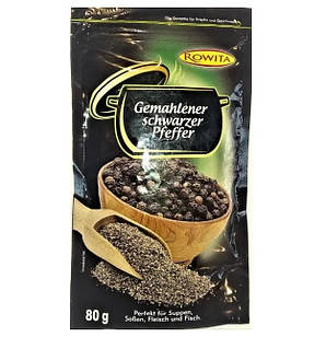 Перець Чорний мелений Rowita Gemahlener Schwarzer Pfeffer 80 г Польща