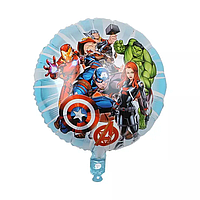 Фольгована кулька КНР 18"(45 см) Коло Супергерої / Герої Марвел