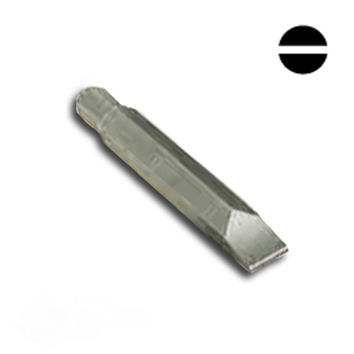 Насадка для ударної викрутки TOPTUL 5/16" L 80 мм шліц 8*1.2 мм FSAD1008, фото 1