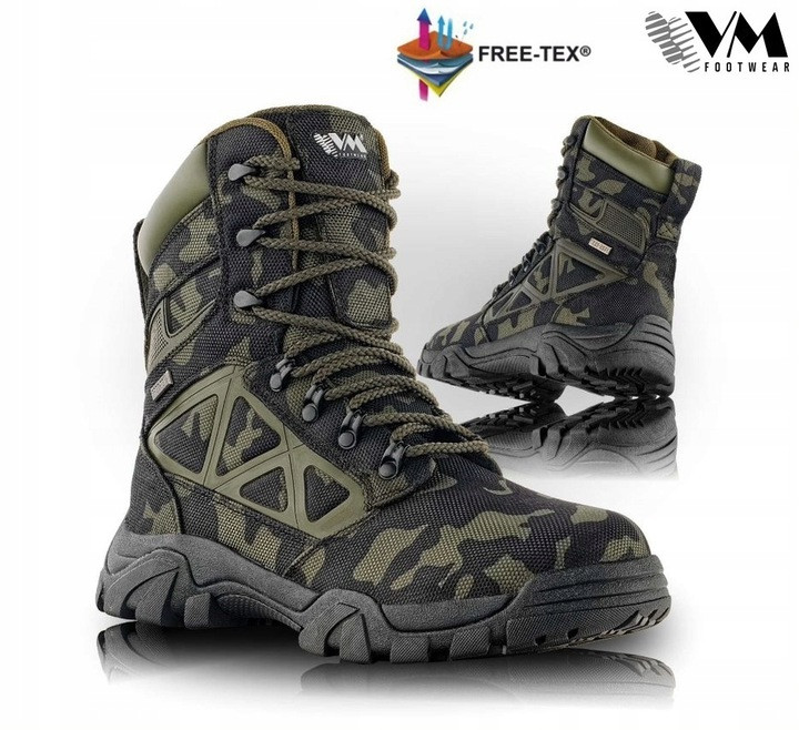 Тактические ботинки VM FOOTWEAR NOTTINGHAM 6570-O2, 39р - фото 2 - id-p1651936489