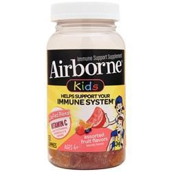 Airborne Airborne Kids жувальні вітаміни асорті з фруктових смаків 63 гумки
