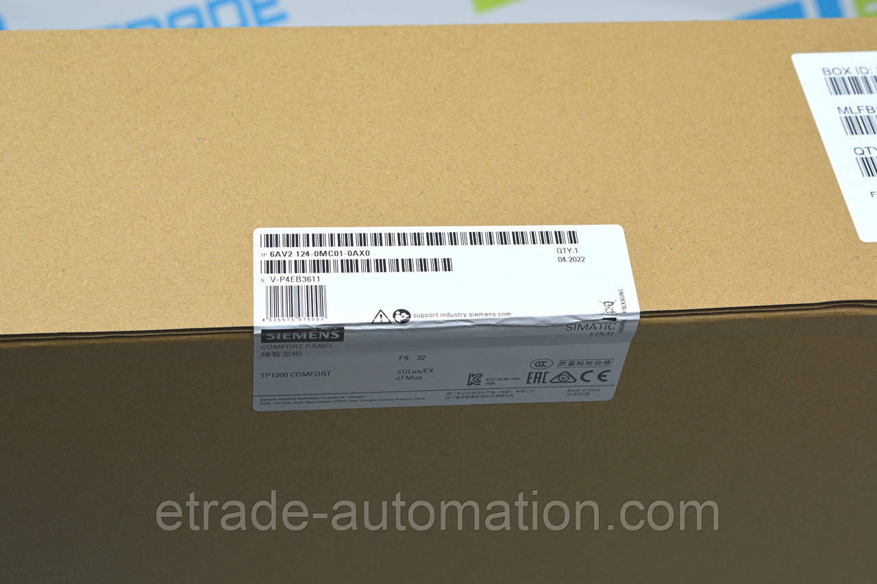 Панель оператора Siemens 6AV2124-0MC01-0AX0, фото 1