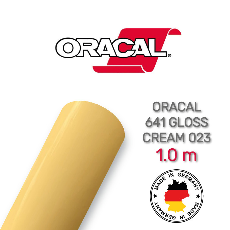 Oracal 641 023 Gloss Cream 1 m
