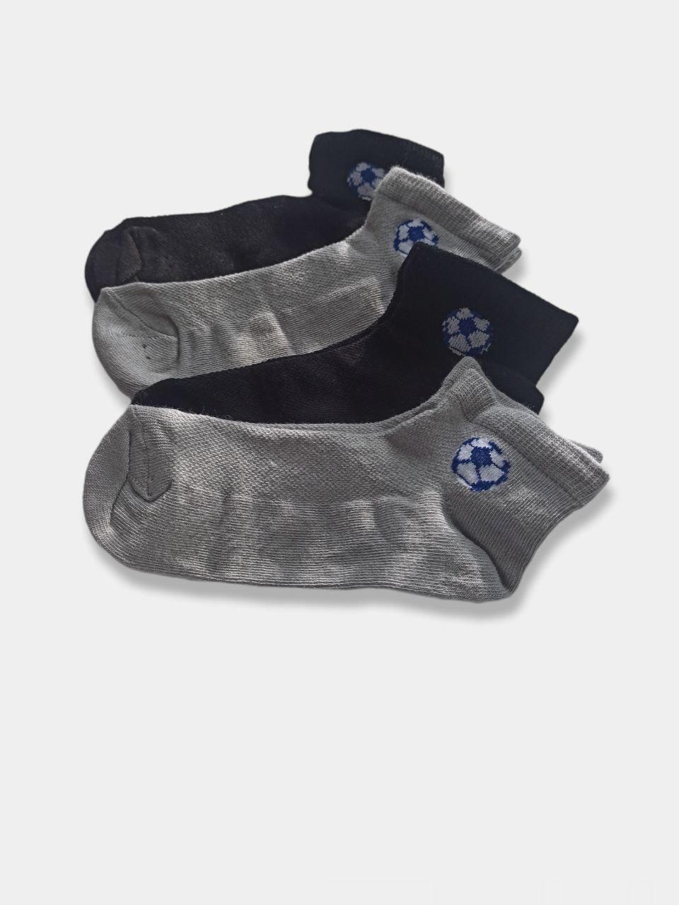 Шкарпетки короткі для хлопчика сіточка з малюнком м'яча Twinsocks р-