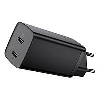 Швидкий зарядний пристрій Baseus GaN 2 Lite 65W Quick Charger (2 Type-C)