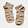 Короткі шкарпетки жіночі сіточка Twinsocks р-23-25(38-40) беж, рожевий, білий, чорний, фото 4