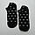 Шкарпетки короткі жіночі з принтом сердечки Twinsocks р-23-25(38-40) гірчичний, білий, червоний, чорний, фото 4