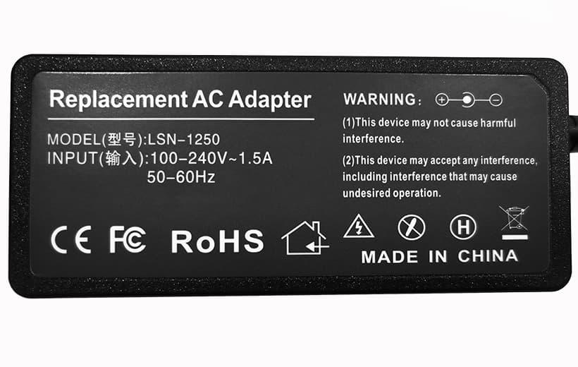 Блок питания 12v 1.5a 18w 3.0x1.0(0.9/1.1)mm (NoName (B)) 3 мес.гар. - фото 2 - id-p1651711120